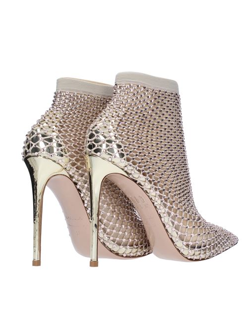 GILDA120 LE SILLA ankle boots in PVC, Nylon and Crystals LE SILLA | GILDA 120PLATINO